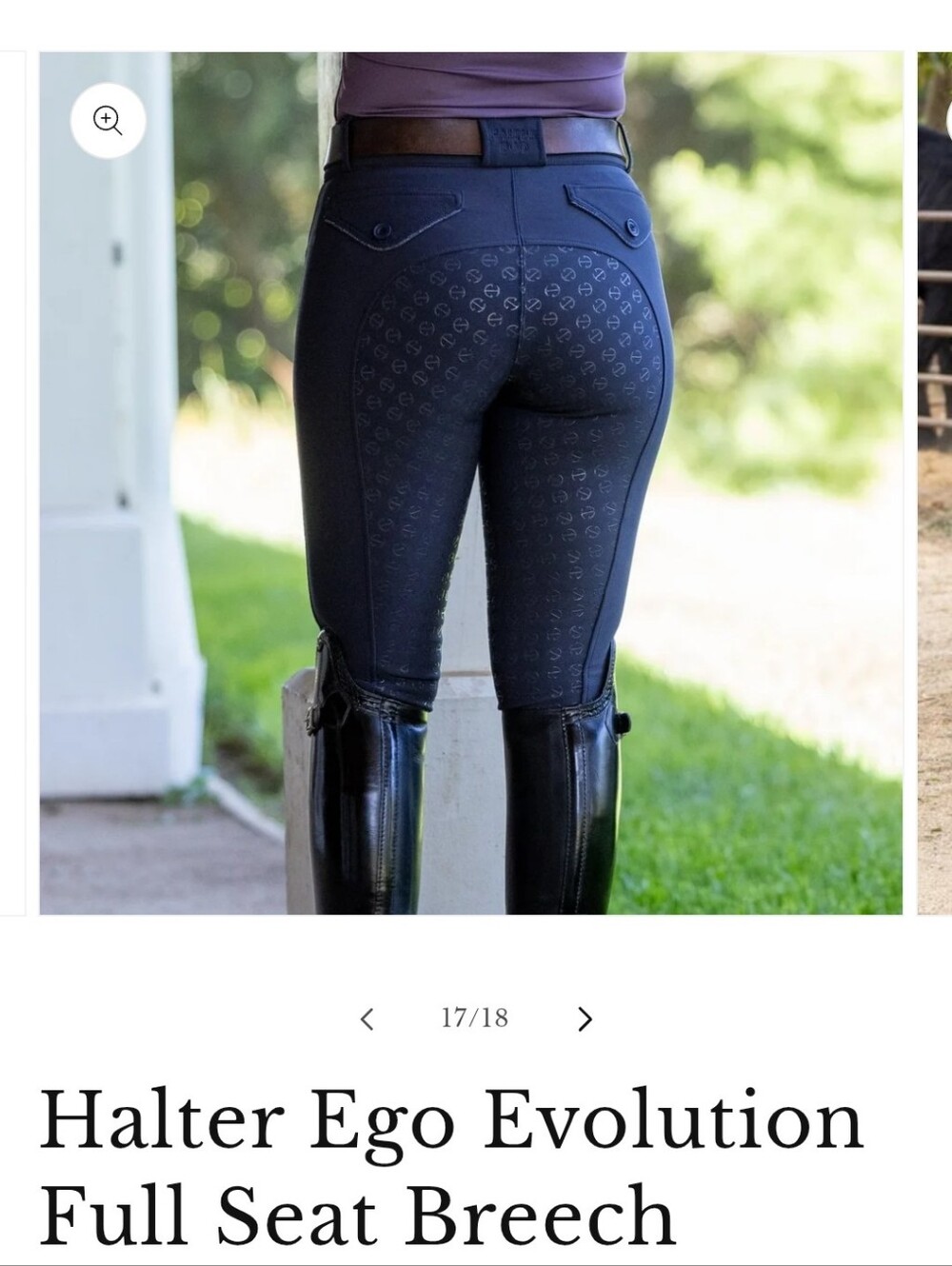 Evolution Full Seat Breech - Black